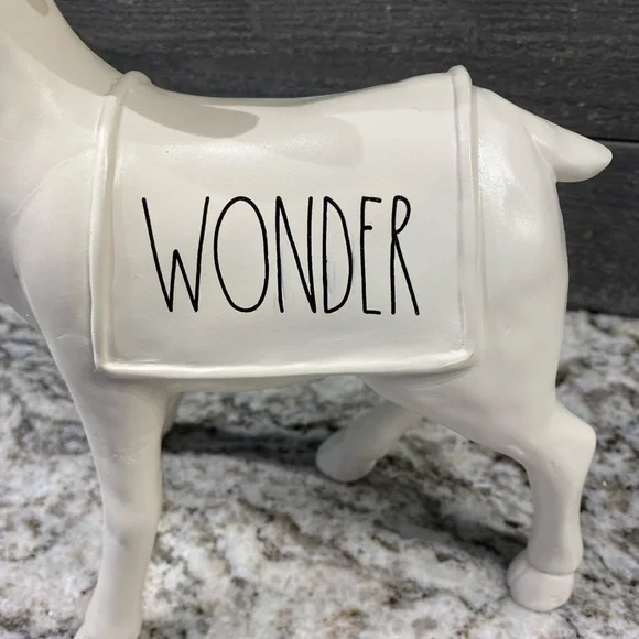 Rare Rae Dunn “Wonder” Reindeer Holiday Collection - Picture 2 of 9